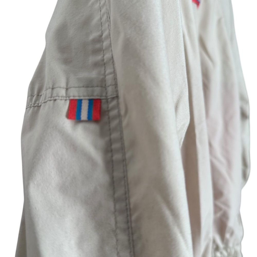 London Fog Men’s Vintage Full Zip Cream Jacket Size Small - Picture 7 of 11